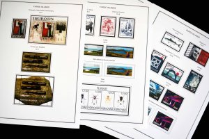 COLOR PRINTED FAROE ISLANDS 2011-2020 STAMP ALBUM PAGES (38 illustrated pages)