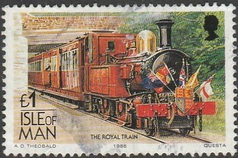 Isle Of Mann, #358D Used From 1988