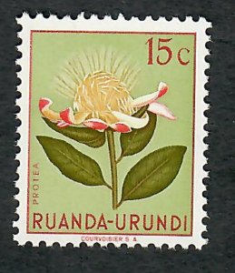 Ruanda-Urundi #115 Flowers MNH single