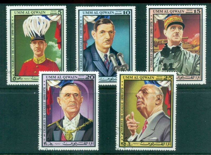 Umm al Qiwain 1972 Charles de Gaulle CTO
