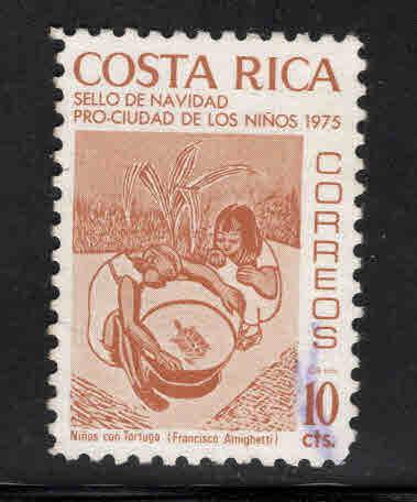 Costa Rica Scott RA67 used Postal Tax stamp