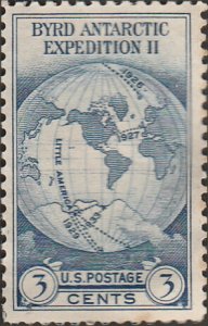 # 753 Mint No Gum As Issued Dark Blue Byrd Antarctic