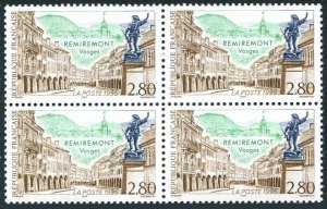 France 2459 block/4, MNH. Michel 3090. Tourism 1995. Remiremont, Vosges.