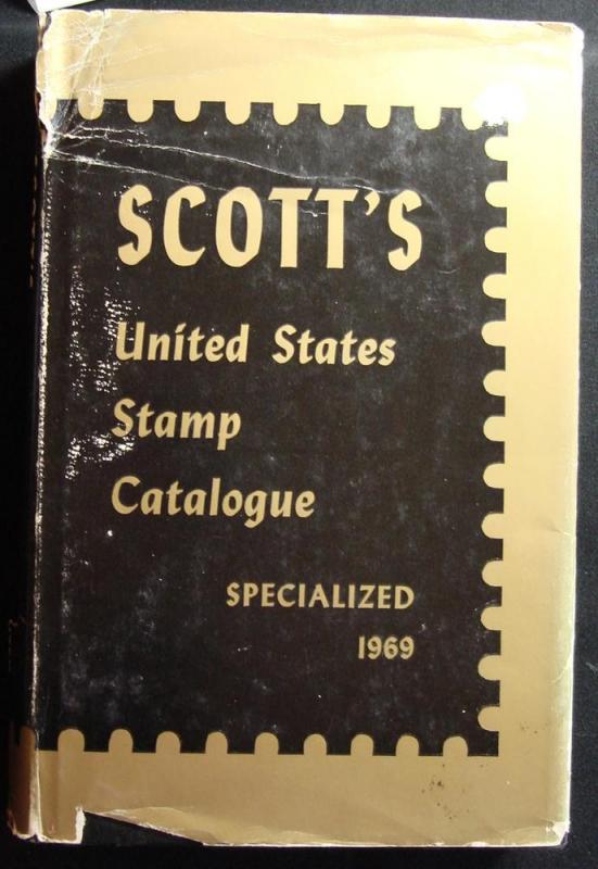 1969 Used Scott US Stamp Catalogue Specialized Edition