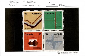 Canada, Postage Stamp, #585a Mint NH, 1972 Sciences (AD)