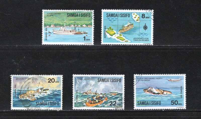 Samoa, Scott #415-419  VF, Used, Complete Set,  ...54800129