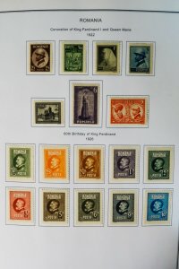 Romania Magnificent 1800s to 1980s Stamp Collection Several Thousand Issues