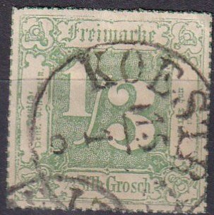 Thurn & Taxis #28  F-VF Used  CV $600.00  (Z6923)