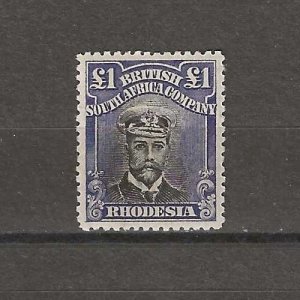 RHODESIA 1913/19 SG 255r MINT