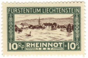 Liechtenstein #B8 mint H single
