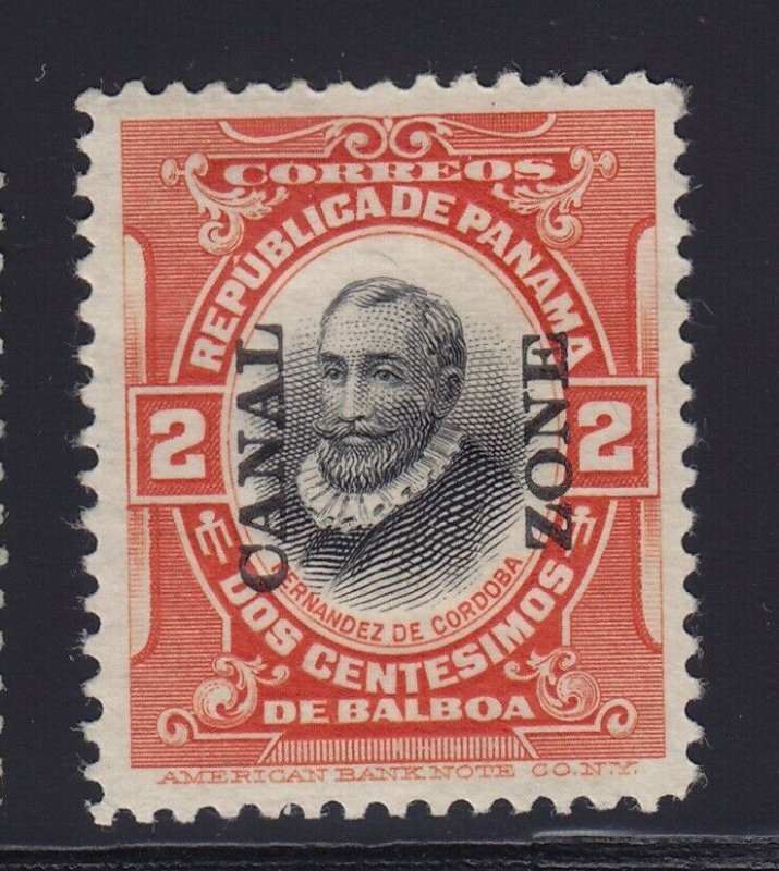 Canal Zone # 53 VF-XF OG previously hinged nice color cv $ 110  ! see pic !