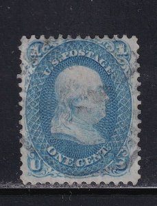 63 VF used neat cancel with nice color cv $ 45 ! see pic !