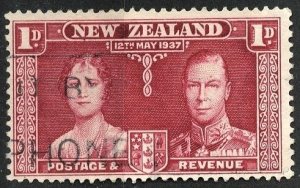 NEW ZEALAND - SC #223 - USED - 1937 - Item NZ406