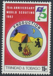 Trinidad & Tobago  SG 603  MNH  Scouts  1982  SC# 361 - see details / scans