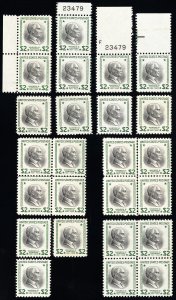 US Stamps # 833 MNH VF Lot Of 25 Post Office Fresh Scott Value $400.00