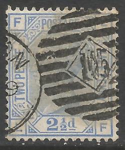 GREAT BRITAIN 82 VFU PLATE O642