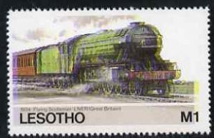 Lesotho 1984 Railways of the World 1m LNER Flying Scotsma...