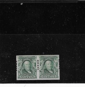 US SCOTT# 314 PAIR W/SCHERMACK TYPE II PERFS MH
