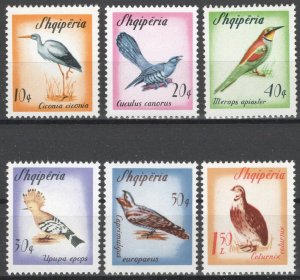 Albania 1965 Birds MNH VF