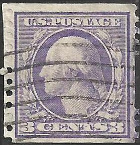 # 493 Used FAULT Violet George Washington