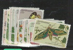 Suriname SC 643-54 MNH (4ers) 