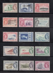 Cayman Islands Scott #135-149 MLH