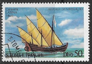 St. Thomas & Prince Islands ~ Scott # 534 ~ Used ~ CTO ~ Ships