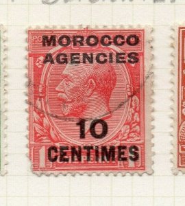 Morocco Agencies French Zone 1917-24 Issue 10c. Optd Surcharged NW-180685