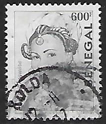 Senegal # 1502A - Linguère - 600F - used  {KlBl}