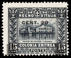 Eritrea Scott 52 Unused hinged.