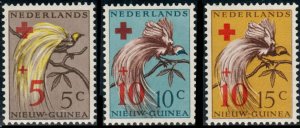 Netherlands New Guinea  #B4-6  Mint H CV $6.00