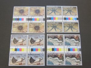 Norfolk Island 1986 Sc 377-80 gutter BLK(4) CTO set FU