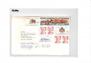 CHILE Air Mail Cover *Puerto Varas* MIVA MISSIONARY Austria 1991 {samwells}CA396