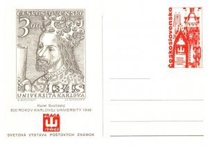 Czechoslovakia, Government Postal Card