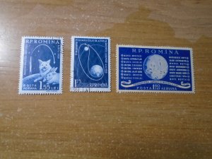 Romania  #  C73-75  used