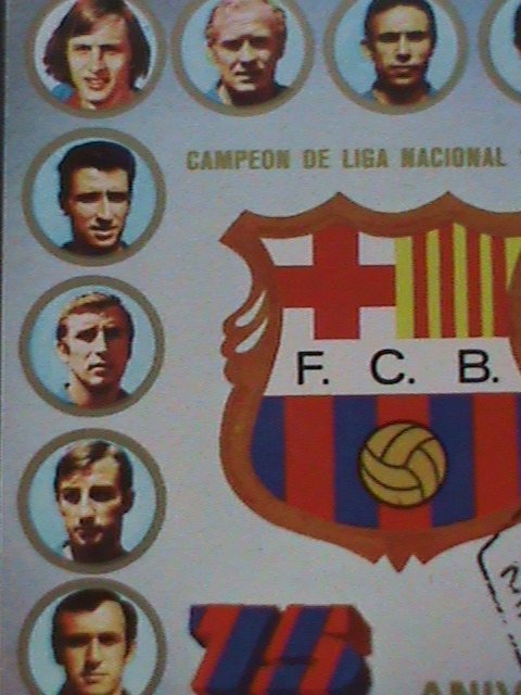 ​GUINEA EQUATORIAL-WORLD CUP SOCCER CHAMPIONSHIP-BARCELONA- IMPERF CTO S/S VF