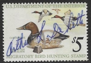 US RW 42   1975 $5.00    fed.duck stamp  fine used