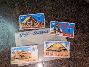 Tanzania #78-81 MNH