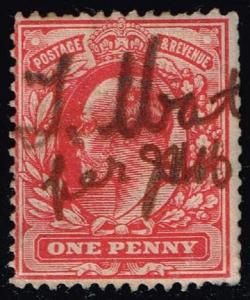 Great Britain #128 King Edward VII; Used (1.60)