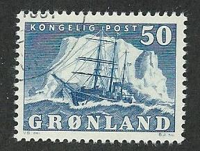 Greenland  Scott 35 Used