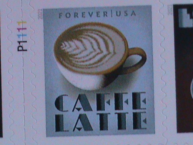 UNITED STATES-CAFFE LATTE-CAPPUCCINO- MOCHA COFFEE-FOREVER MNH BOOKLET VF