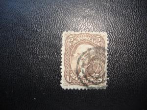 1861-66 SERIES   SCOTT # 76  5c  ISSUE  F/VF. SCV $ 150.00