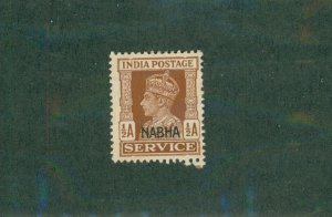 India Nabha State 041 MH BIN $1.20