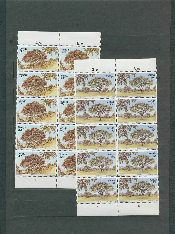 South Africa Venda Trees Transkei MNH(160+Covers Cardsx10(W1667