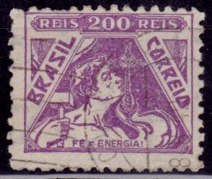 Brazil 1933, Fe Energia, 200r, Scott# 385, used