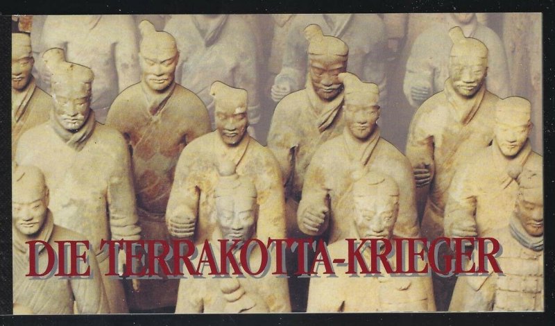 United Nations-Vienna 1997 China Terracotta Warriors booklet Sc# 232 NH