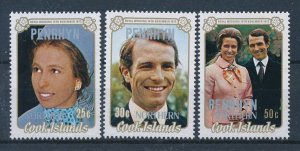 [116803] Penrhyn 1973 Royal wedding Anne Phillips OVP from Cook Islands MNH