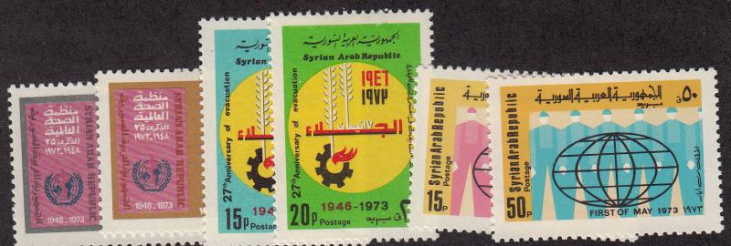 Syria - 1972-73 - SC 630-35 - H