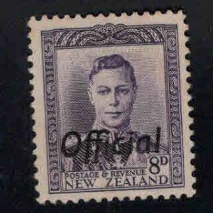 New Zealand Scott o96 MH* Official stamp