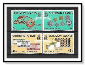 Solomon Islands #361a+363a New Coinage Pairs MNH